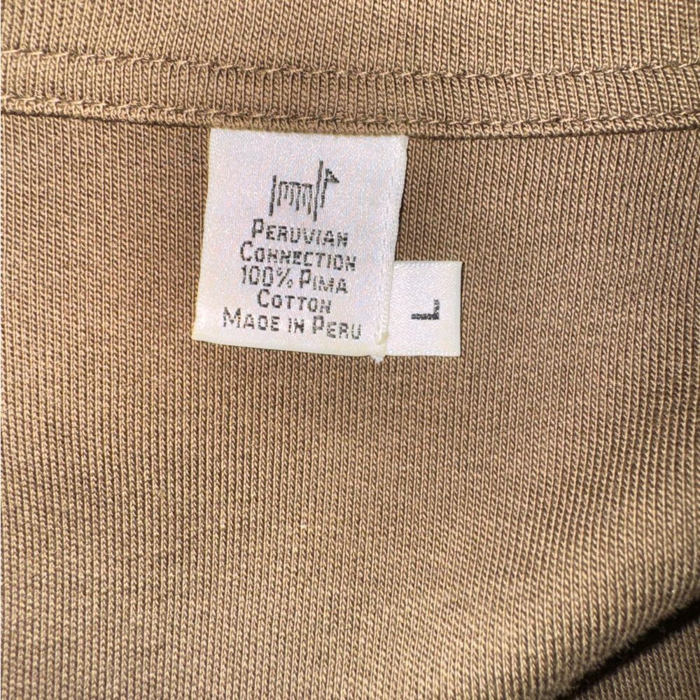 Peruvian Connection Pima Cotton Belted Jacket - Picture 4 of 4